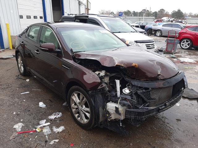 KIA OPTIMA LX 2013 with VIN 5XXGM4A79DG187121 - Photo from auction