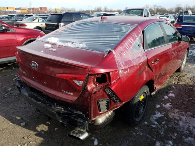 Photo 4 from auction – 2016 HYUNDAI SONATA SE with VIN 5NPE24AFXGH352316