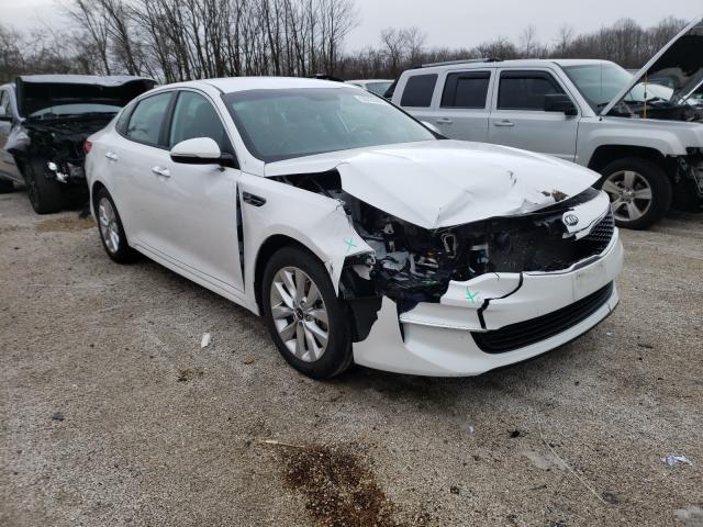 KIA OPTIMA LX 2018 with VIN 5XXGT4L33JG270763 - Photo from auction