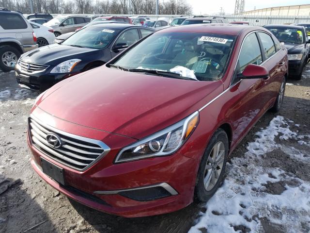 Photo 2 from auction – 2016 HYUNDAI SONATA SE with VIN 5NPE24AFXGH352316