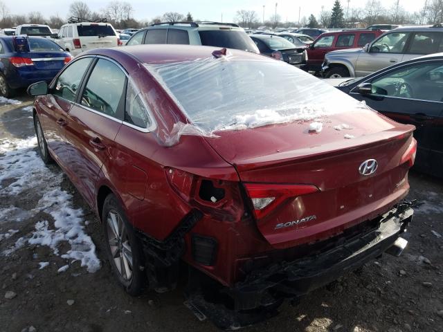 Photo 3 from auction – 2016 HYUNDAI SONATA SE with VIN 5NPE24AFXGH352316