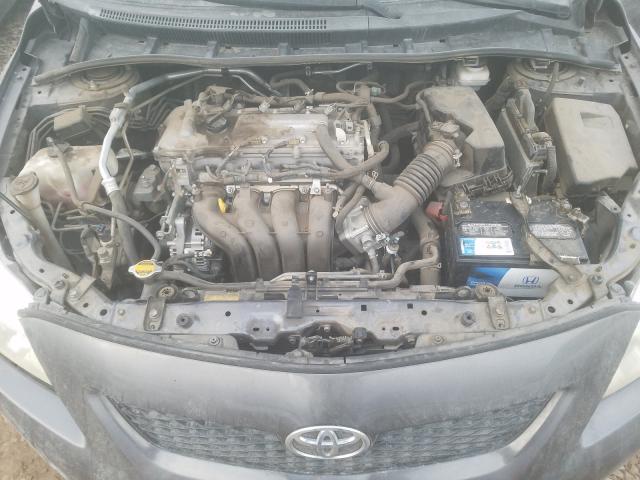 Photo 7 from auction – 2009 TOYOTA COROLLA BA with VIN JTDBL40E099027856
