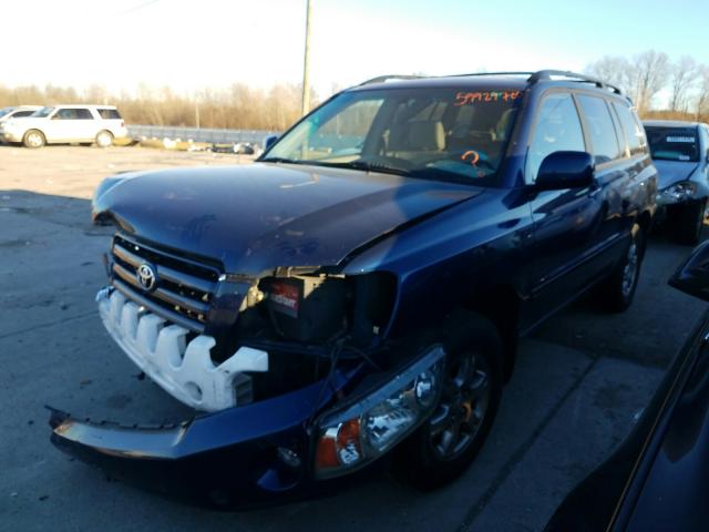 Photo 2 from auction – 2007 TOYOTA HIGHLANDER with VIN JTEDP21A470126853