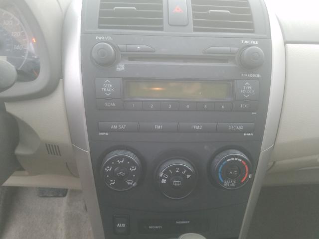 Photo 9 from auction – 2009 TOYOTA COROLLA BA with VIN JTDBL40E099027856