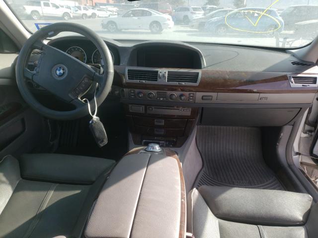 Photo 9 from auction – 2004 BMW 745 LI with VIN WBAGN63574DS52060