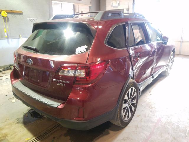 Photo 4 from auction – 2015 SUBARU OUTBACK 3. with VIN 4S4BSENC3F3342936