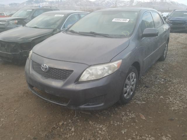 Photo 2 from auction – 2009 TOYOTA COROLLA BA with VIN JTDBL40E099027856