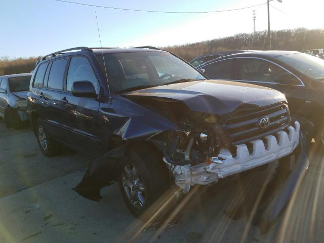 TOYOTA HIGHLANDER 2007 with VIN JTEDP21A470126853 - Photo from auction