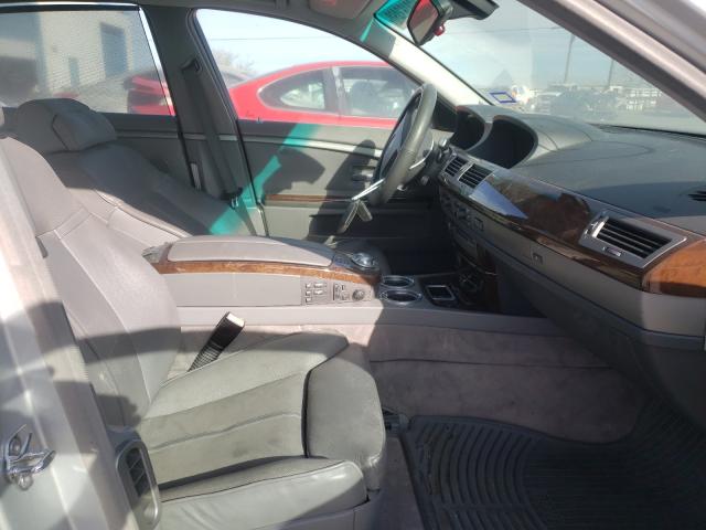 Photo 5 from auction – 2004 BMW 745 LI with VIN WBAGN63574DS52060