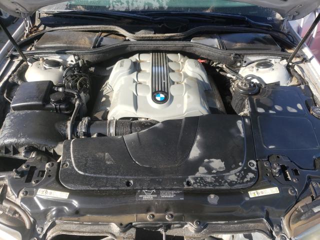 Photo 7 from auction – 2004 BMW 745 LI with VIN WBAGN63574DS52060