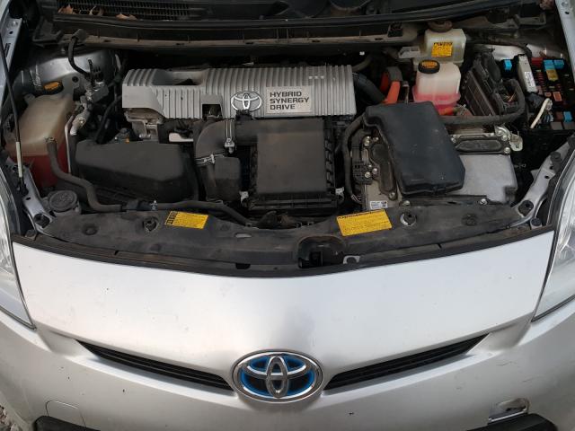 Photo 7 from auction – 2012 TOYOTA PRIUS with VIN JTDKN3DU9C1536999
