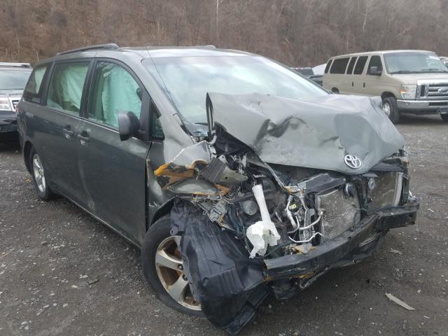 TOYOTA SIENNA 2011 with VIN 5TDZK3DC7BS046612 - Photo from auction