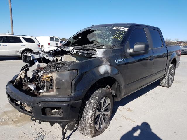 Photo 2 from auction – 2019 FORD F150 SUPER with VIN 1FTEW1E5XKKE75662