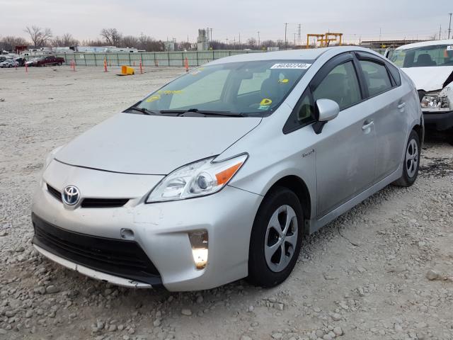 Photo 2 from auction – 2012 TOYOTA PRIUS with VIN JTDKN3DU9C1536999