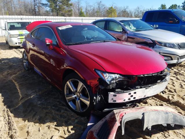 LEXUS RC 200T 2016 with VIN JTHHA5BC2G5001599 - Photo from auction