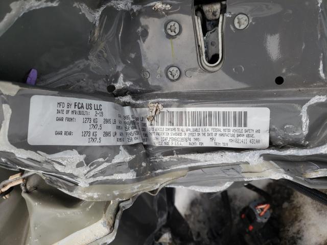 Photo 10 from auction – 2019 JEEP CHEROKEE T with VIN 1C4PJMBX6KD397674