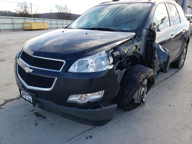 Photo 9 from auction – 2012 CHEVROLET TRAVERSE L with VIN 1GNKRGED2CJ322597
