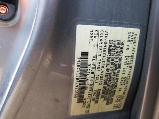 Photo 10 from auction – 2008 NISSAN VERSA S with VIN 3N1BC11E88L410580