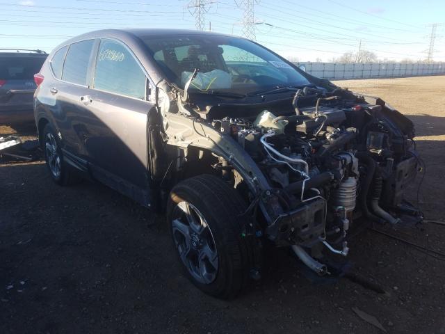 Photo 1 from auction – 2018 HONDA CR-V EX with VIN 7FARW2H58JE018349