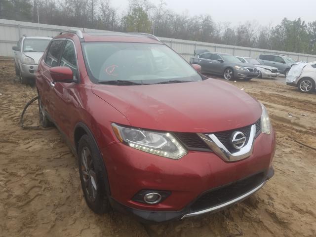NISSAN ROGUE 2016 with VIN 5N1AT2MT0GC762535 - Photo from auction