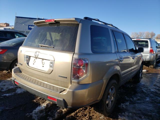 Photo 4 from auction – 2007 HONDA PILOT EXL with VIN 2HKYF18657H530560