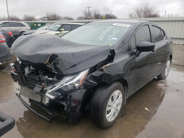 Photo 2 from auction – 2020 NISSAN VERSA S with VIN 3N1CN8DV9LL870357