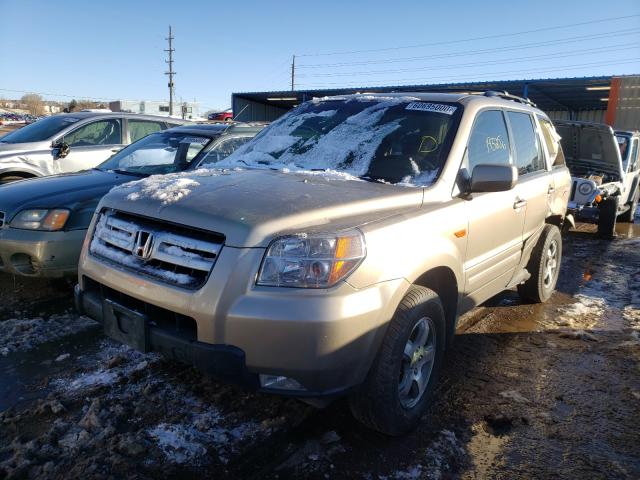 Photo 2 from auction – 2007 HONDA PILOT EXL with VIN 2HKYF18657H530560