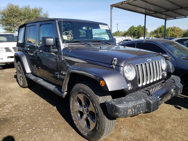 JEEP WRANGLER U 2017 with VIN 1C4BJWEG8HL697877 - Photo from auction