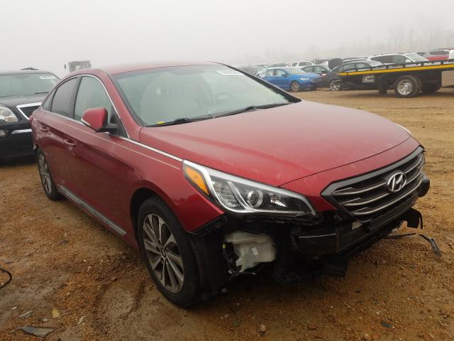 HYUNDAI SONATA SPO 2015 with VIN 5NPE34AF1FH044477 - Photo from auction