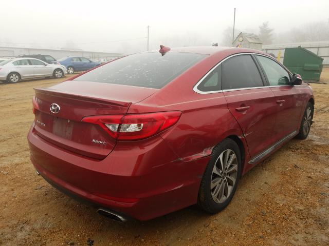 Photo 4 from auction – 2015 HYUNDAI SONATA SPO with VIN 5NPE34AF1FH044477