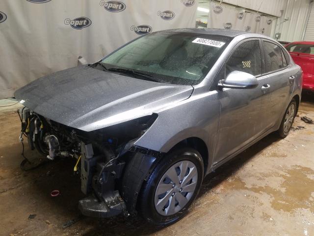Photo 2 from auction – 2020 KIA RIO LX with VIN 3KPA24AD4LE329058