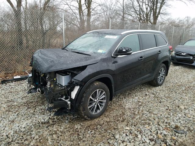 Photo 2 from auction – 2019 TOYOTA HIGHLANDER with VIN 5TDJZRFH3KS735423