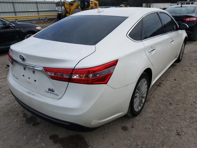 Photo 4 from auction – 2013 TOYOTA AVALON HYB with VIN 4T1BD1EBXDU008050