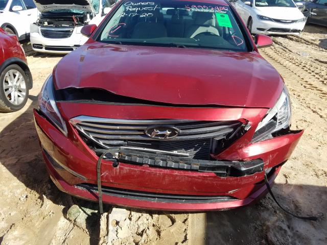 Photo 9 from auction – 2015 HYUNDAI SONATA SE with VIN 5NPE24AF4FH170934