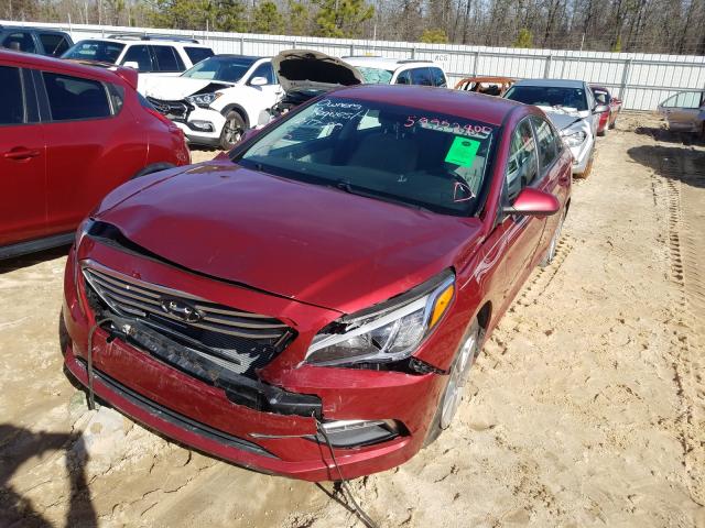 Photo 2 from auction – 2015 HYUNDAI SONATA SE with VIN 5NPE24AF4FH170934