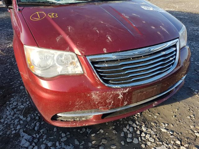 Photo 9 from auction – 2012 CHRYSLER TOWN & COU with VIN 2C4RC1BG0CR133236