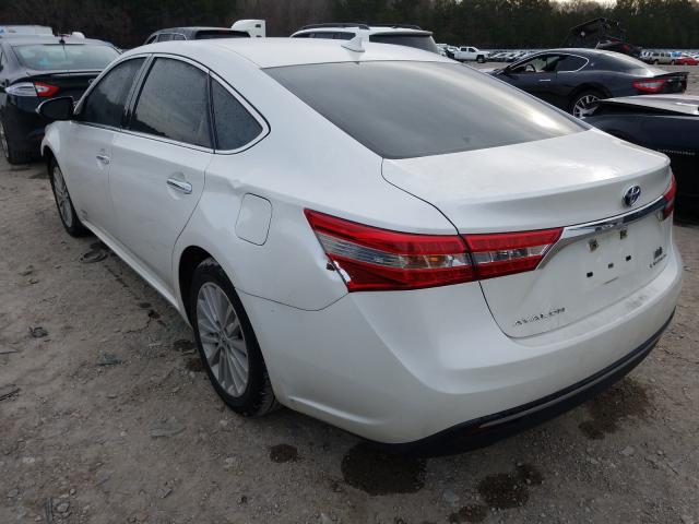 Photo 3 from auction – 2013 TOYOTA AVALON HYB with VIN 4T1BD1EBXDU008050