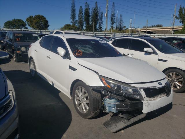 KIA OPTIMA EX 2014 with VIN 5XXGN4A73EG303329 - Photo from auction