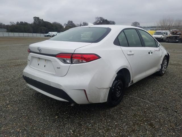 Photo 4 from auction – 2021 TOYOTA COROLLA LE with VIN JTDEPMAE7MJ121868
