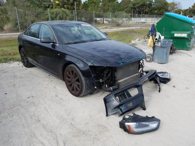 AUDI A4 PREMIUM 2014 with VIN WAUBFAFL4EN027658 - Photo from auction