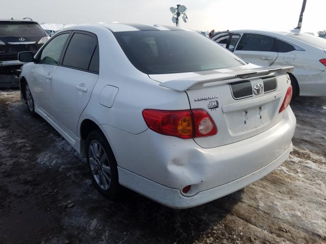 Photo 3 from auction – 2009 TOYOTA COROLLA BA with VIN 1NXBU40E69Z156710
