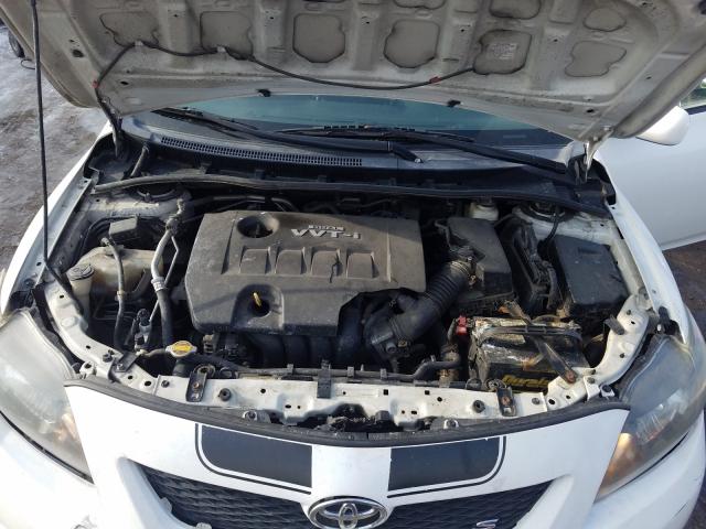 Photo 7 from auction – 2009 TOYOTA COROLLA BA with VIN 1NXBU40E69Z156710
