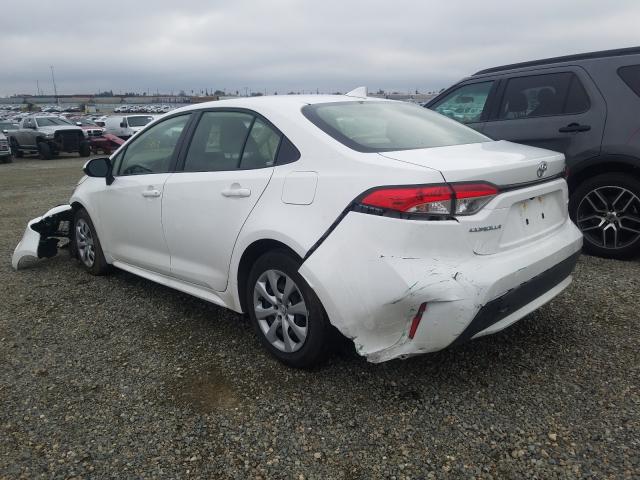 Photo 3 from auction – 2021 TOYOTA COROLLA LE with VIN JTDEPMAE7MJ121868
