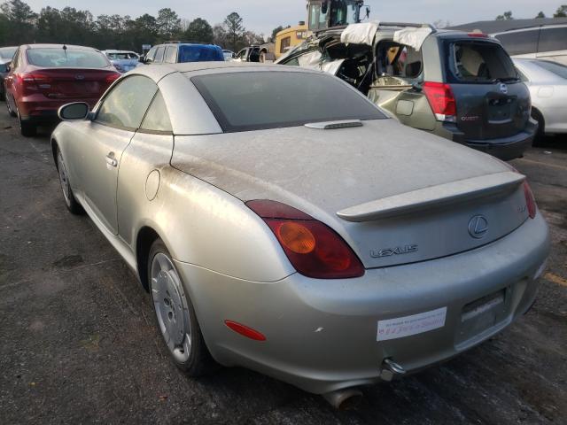 Photo 3 from auction – 2002 LEXUS SC 430 with VIN JTHFN48Y420033887