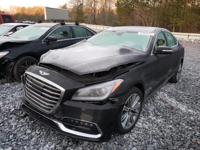 Photo 2 from auction – 2018 GENESIS G80 BASE with VIN KMHGN4JE6JU238829