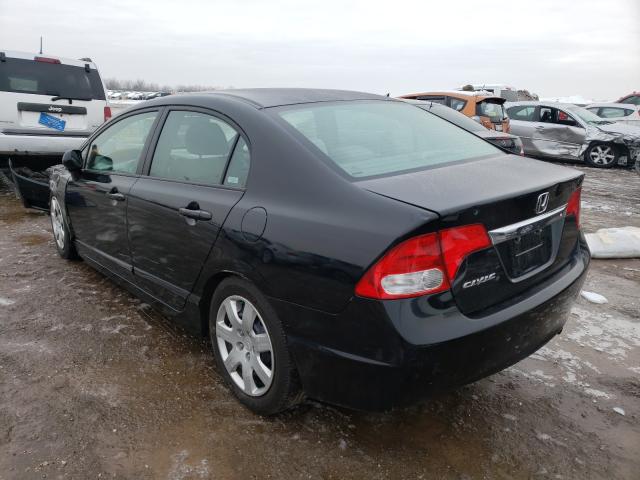 Photo 3 from auction – 2009 HONDA CIVIC LX with VIN 19XFA16559E016926