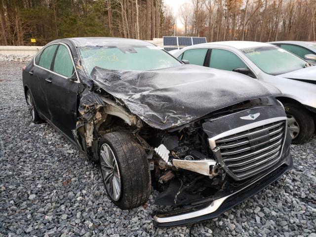 GENESIS G80 BASE 2018 with VIN KMHGN4JE6JU238829 - Photo from auction