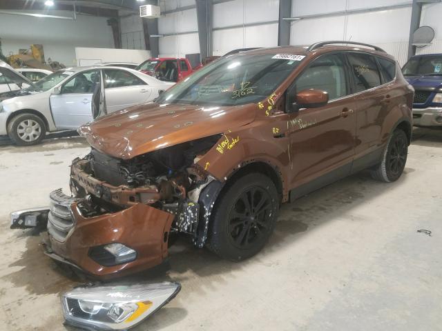 Photo 2 from auction – 2017 FORD ESCAPE SE with VIN 1FMCU9GD6HUB43162