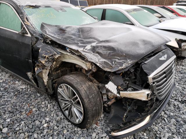 Photo 9 from auction – 2018 GENESIS G80 BASE with VIN KMHGN4JE6JU238829