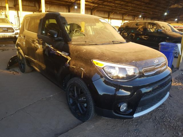 KIA SOUL + 2017 with VIN KNDJP3A50H7492981 - Photo from auction